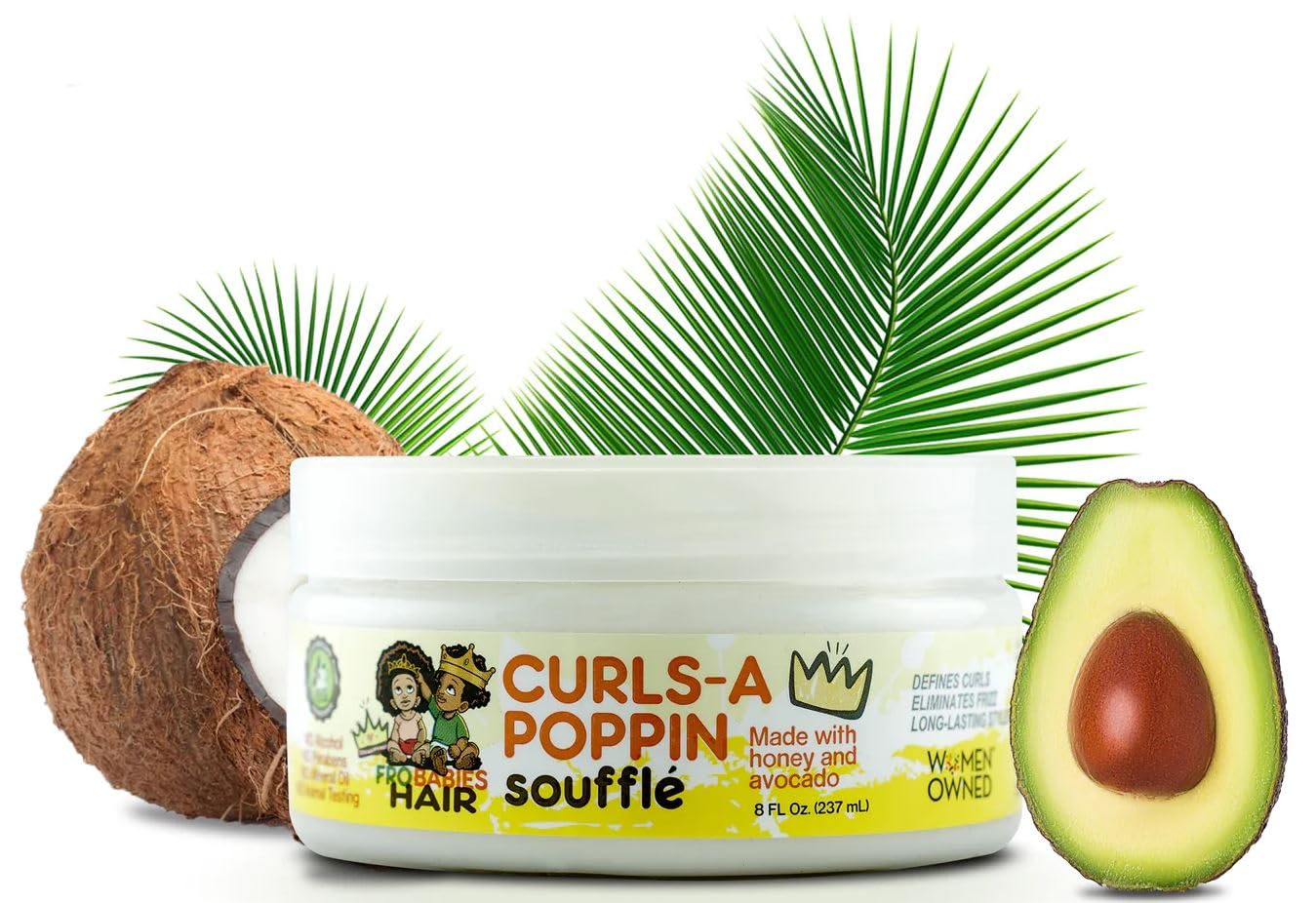 FroBabies Hair Curls-A Poppin Soufflé 8oz