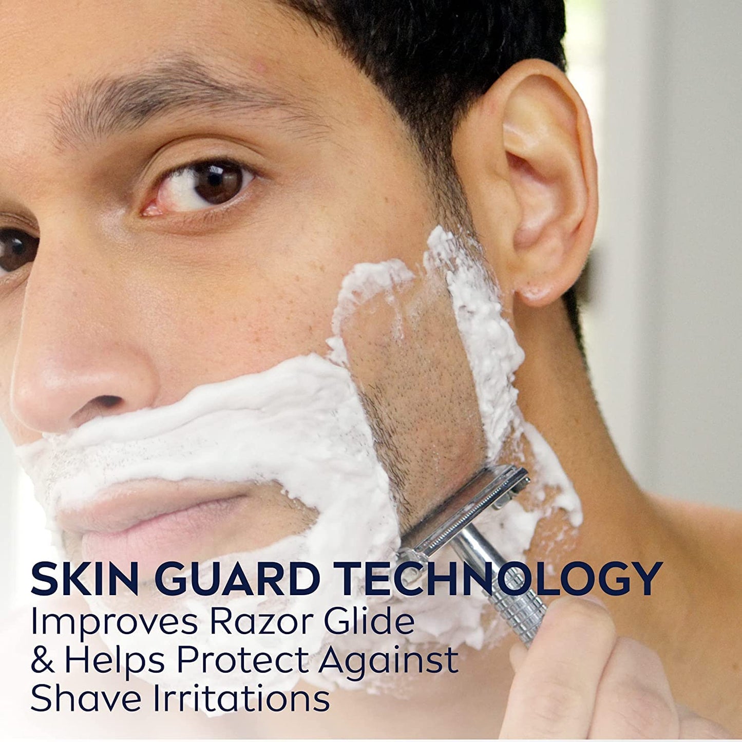 Nivea Men Sensitive Cooling Shaving Gel, 7 Oz (Pack of 5)