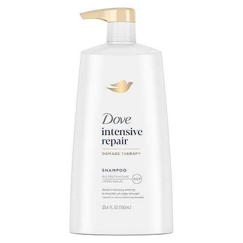 Dove Shampoo Intensive Repair for Damaged Hair Shampoo with Bio-Restore Complex 25.4 oz
