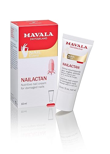 Mavala Nutritive Nail Cream Nailactan for Damaged Nails | Nail Care with Restorative Ingredients for Longer, Healthier Nails | Nail Strengthener +