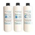 Hydrodermabrasion Solution, Aqua Peeling Serum, Solution for Wet Microdermabrasion, 3 bottles of 16 oz each, Natuderma Hydro Serum. MADE IN USA Beauty & Personal Care NATUDERMA