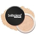 Bellapierre Mineral Foundation SPF 15 - Loose Powder Foundation, Full Coverage Mineral Makeup with Matte Finish - Vegan, Cruelty Free, Hypoallergenic