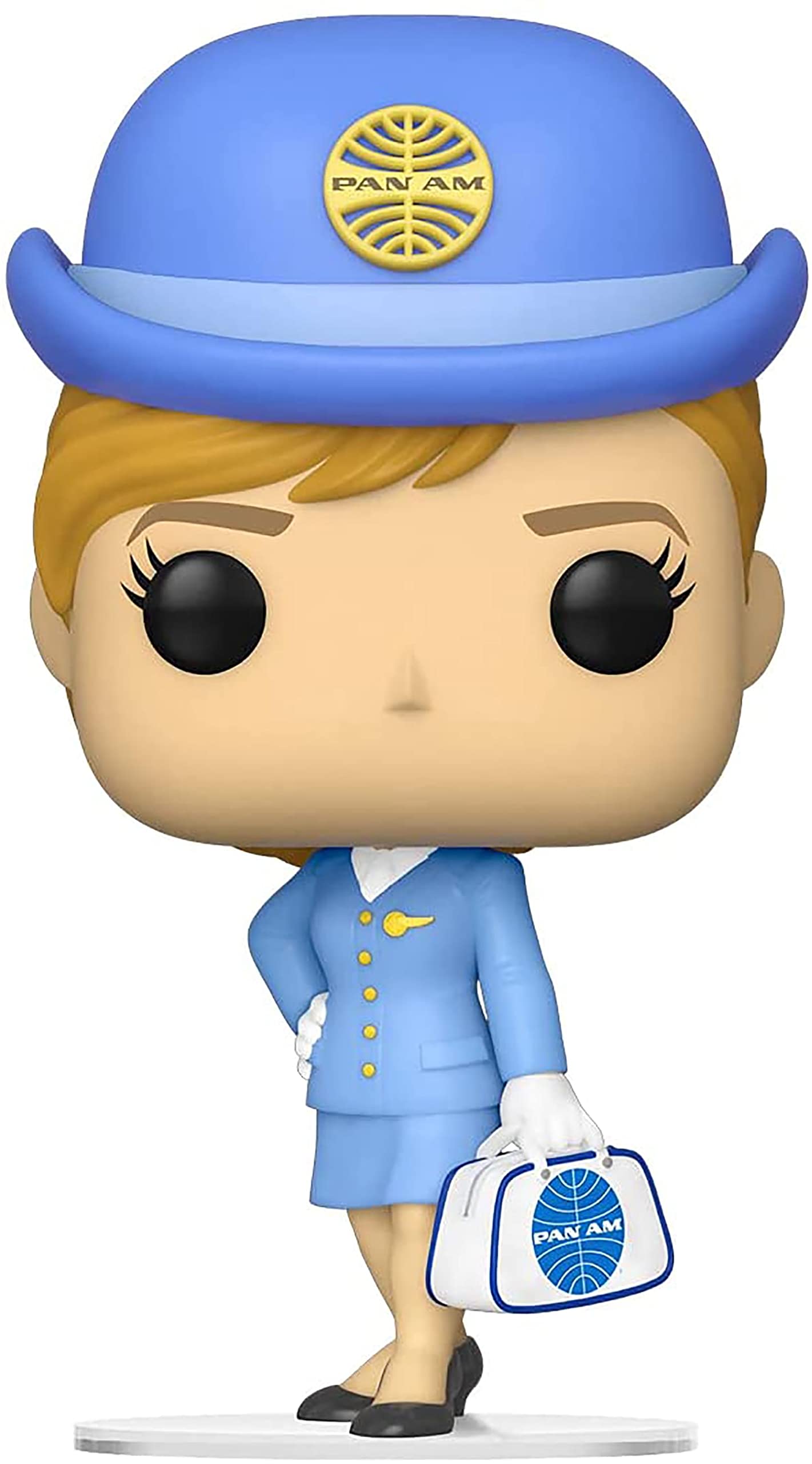 Funko POP Pop! Ad Icons: Pan Am - Stewardess with White Bag, Multicolor, 56816