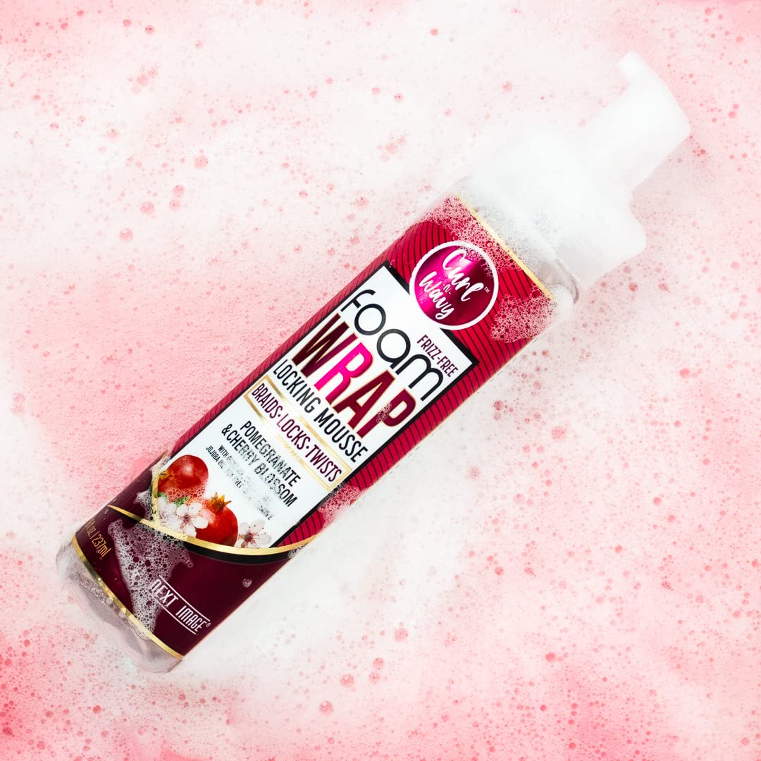NEXT IMAGE Foam Wrap Locking Mousse (Pomegranate & Cherry Blossom)