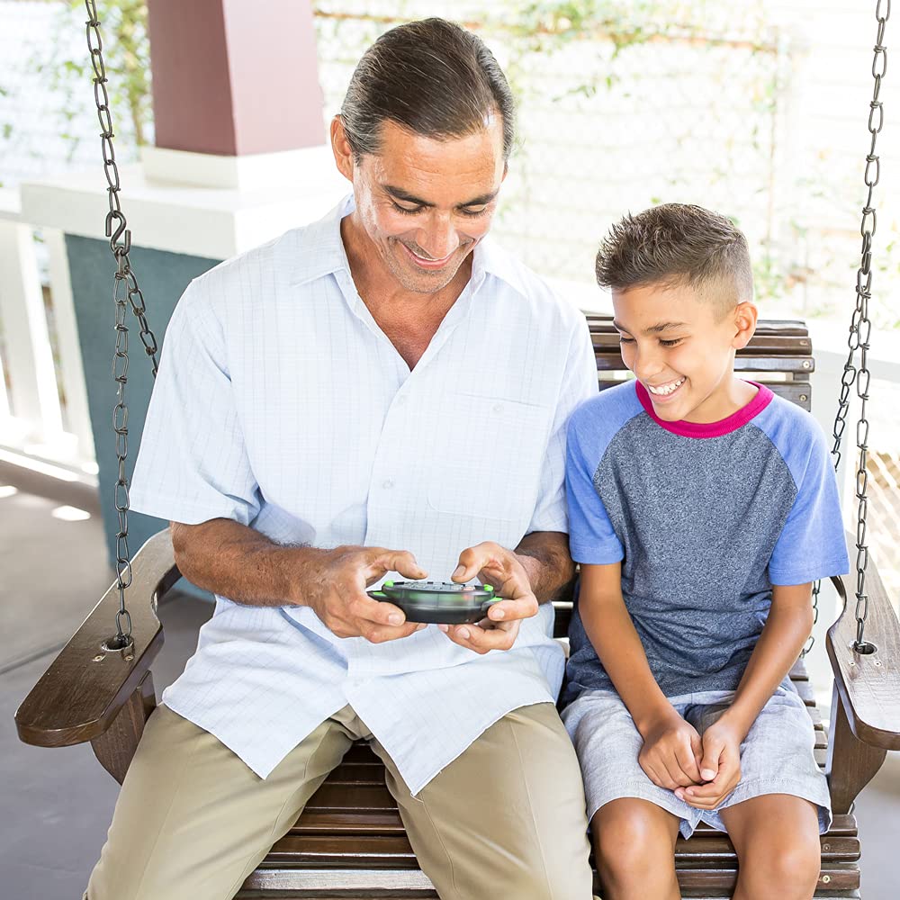 Educational Insights BrainBolt – Handheld Memory Game with Light & Sound, Single-Player Brain Teasers for Kids, Teens & Adults, Ages 7+