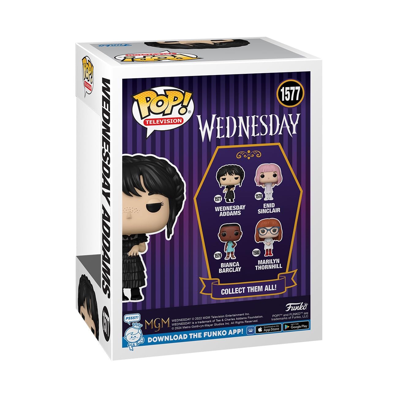 Funko POP! TV: Wednesday - Rave'n: Wednesday Addams - Collectable Vinyl Figure - Gift Idea - Official Merchandise - for Kids & Adults - Horror Fans…