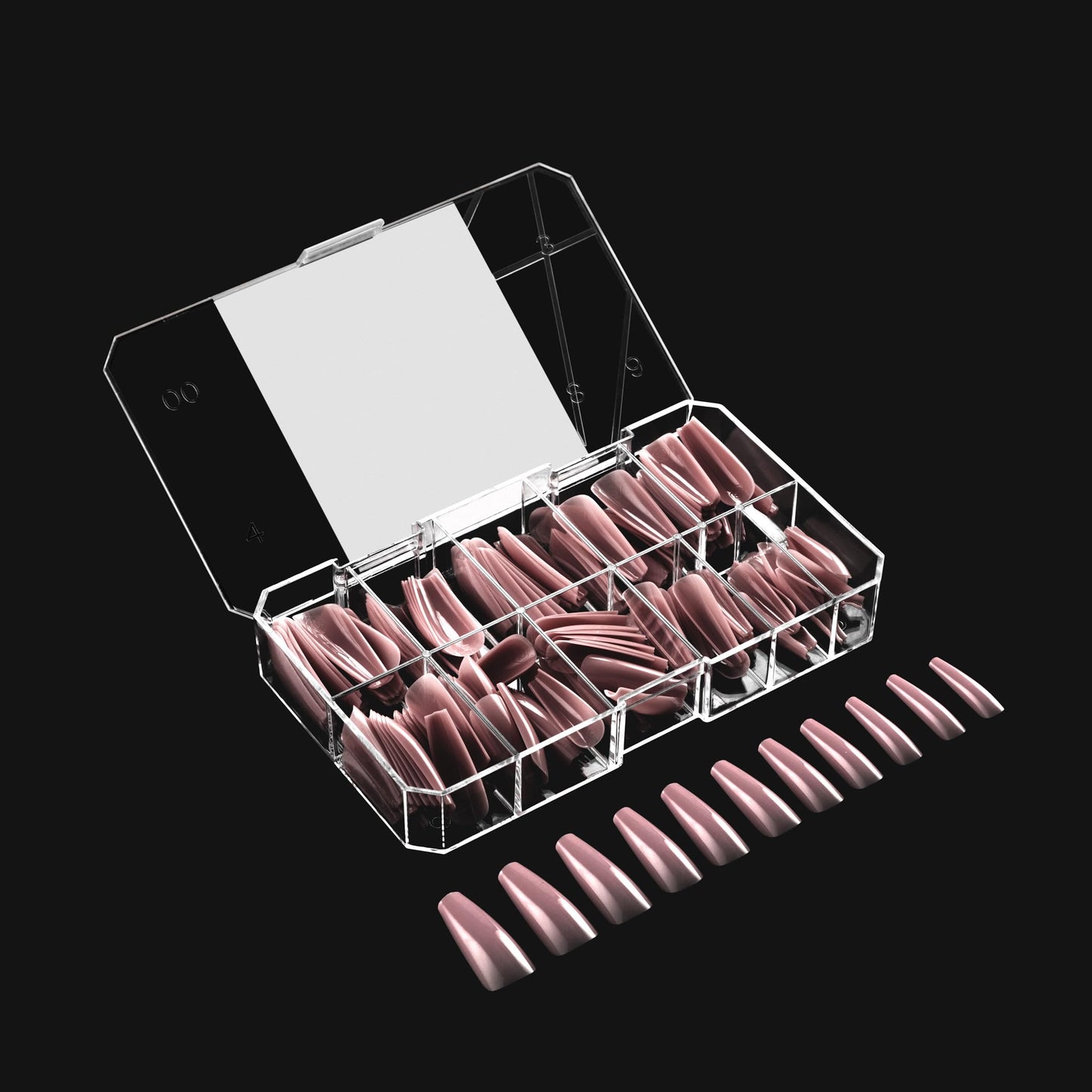 Apres Neutrals Gel-X Mia Box Of Press On Nails, 11 Sizes 00-9, Soft Gel Nail Tip Box (150pcs) (Sculpted Coffin Long, 150pcs) Beauty & Personal Care APRÉS