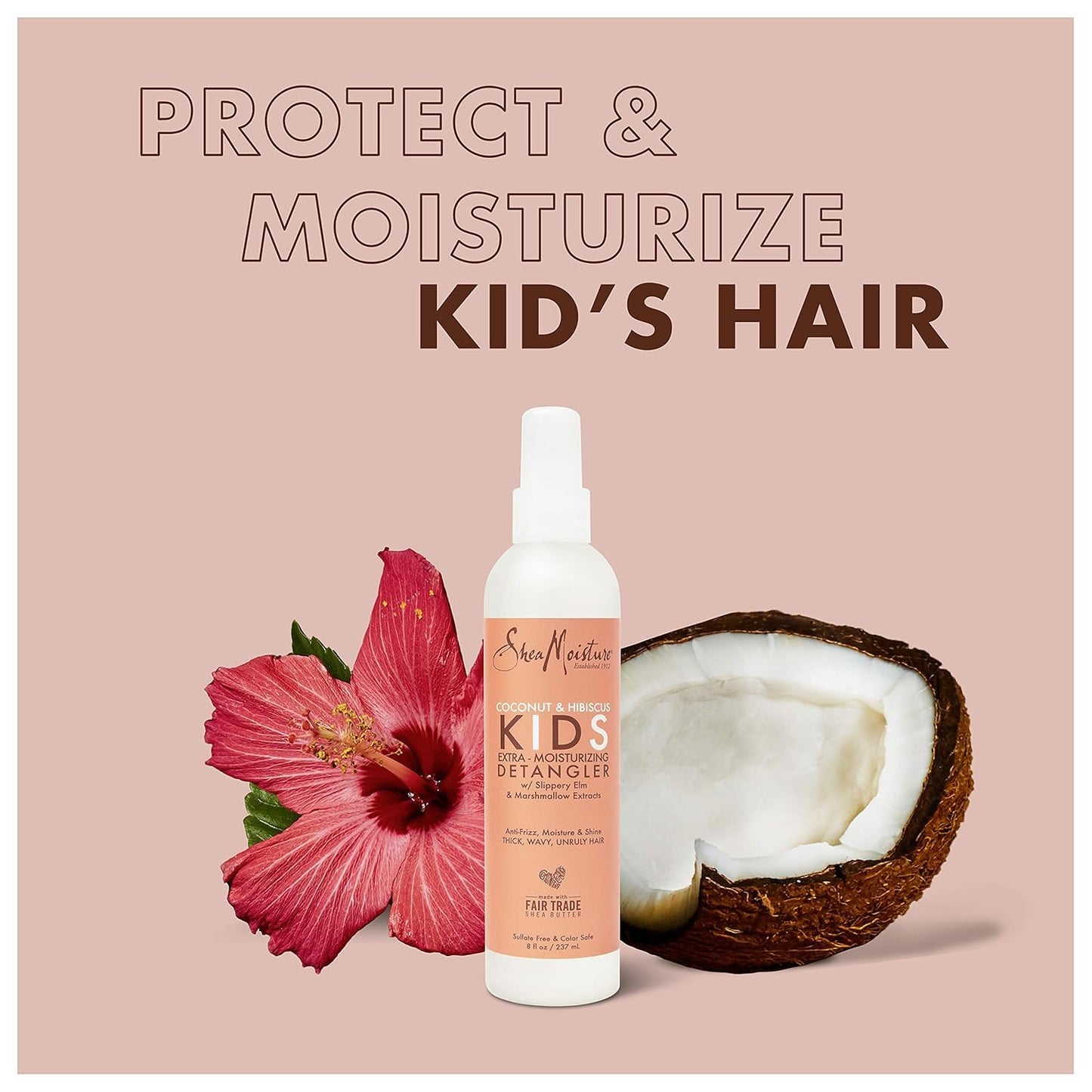 S/M COCO HIB KIDS DETANGLER 8OZ