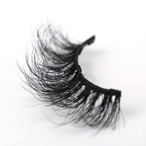 Foxy AF Lashes Magnetic Eyelashes Only, For Use with Magnetic Liner | Jawdropper, Made from Natural Fibres Premium Faux Mink Cruelty-Free with Storage
