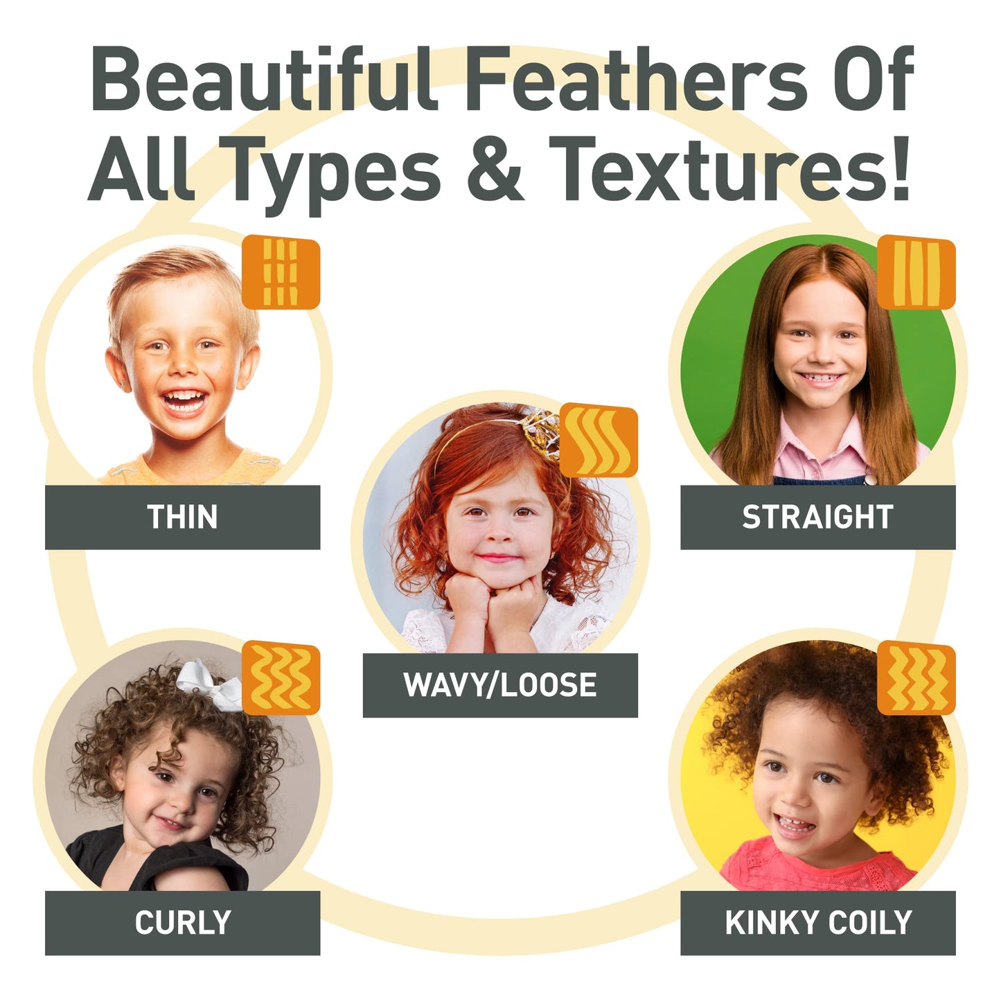 FuzzyDuck Kids Hair Gel - Curl Defining Gel for Girls & Boys with Frizz Control & Light Hold, Water-Soluble Formula Made with Aloe, Sea Botanicals