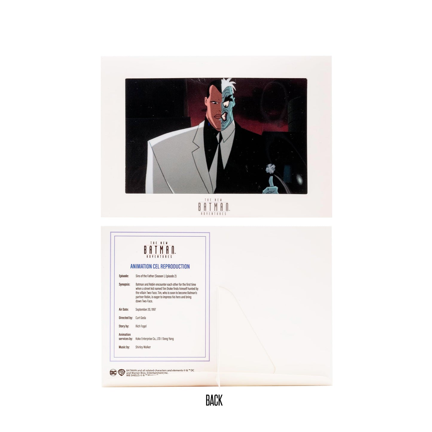 McFarlane Toys - The New Batman Adventures Two-Face, 6in Scale Figure