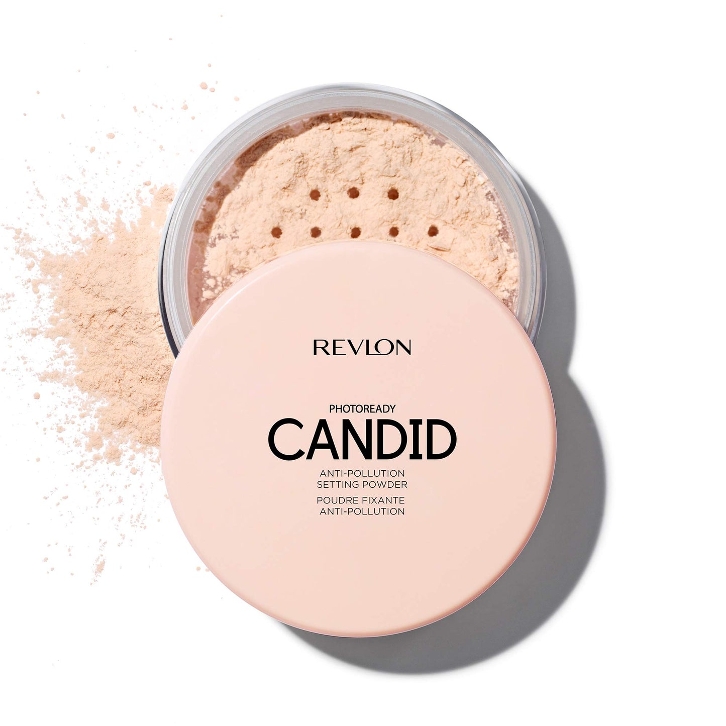 Revlon Setting Powder, PhotoReady Candid Blurring Face Makeup, Anti-Pollution, Lightweight & Breathable High Pigment, Natural Finish, 001 Universal