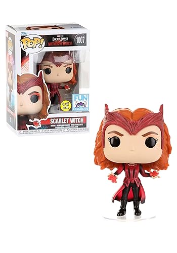 POP! Marvel: Doctor Strange in The Multiverse of Madness - Glow in The Dark Scarlet Witch Vinyl Figure Standard