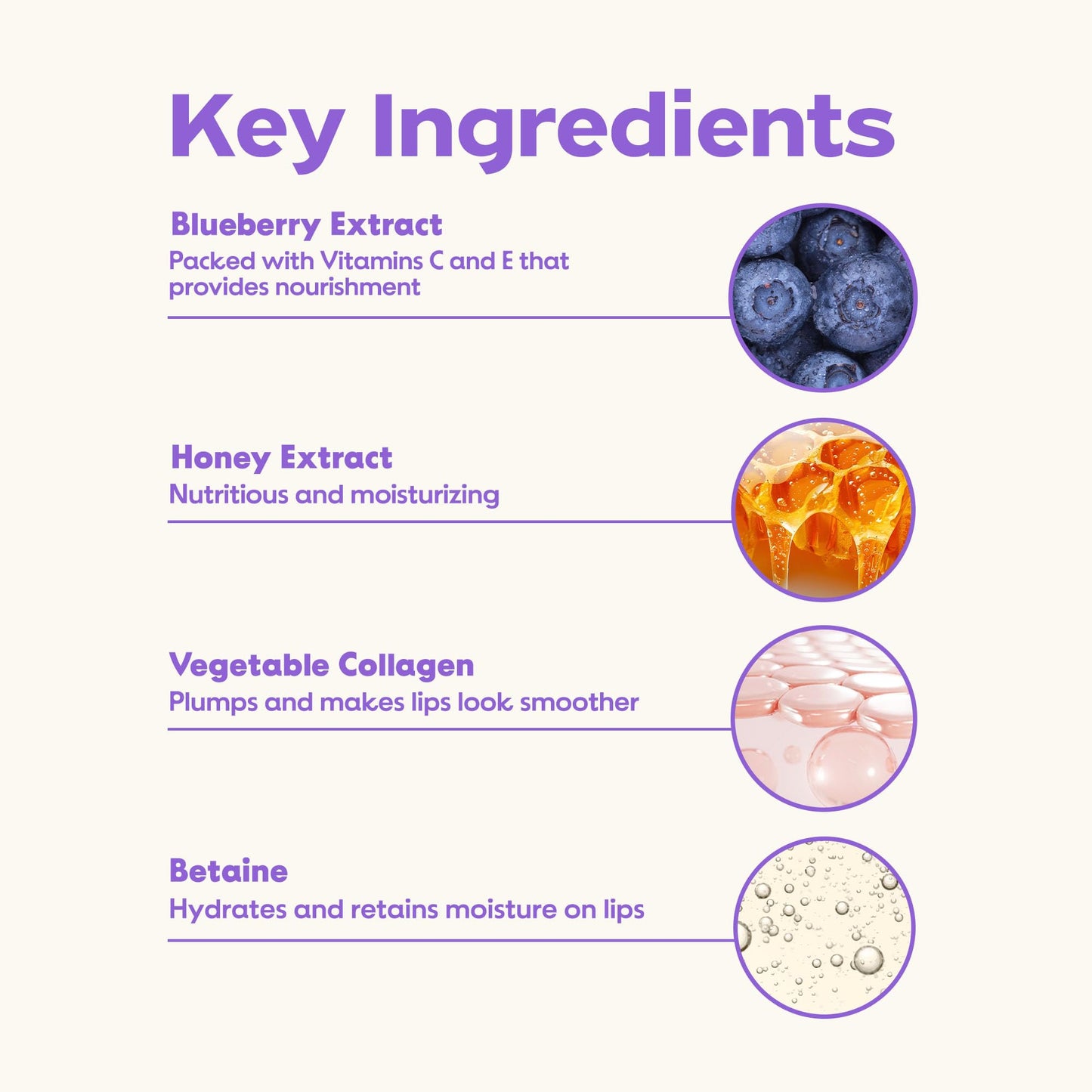 FRUDIA Blueberry Honey Lip Balm, Exfoliating & Moisturizing Dewy Korean Lip Balm for Dry Lips made with Jeju Blueberry & Honey Extracts for Soft