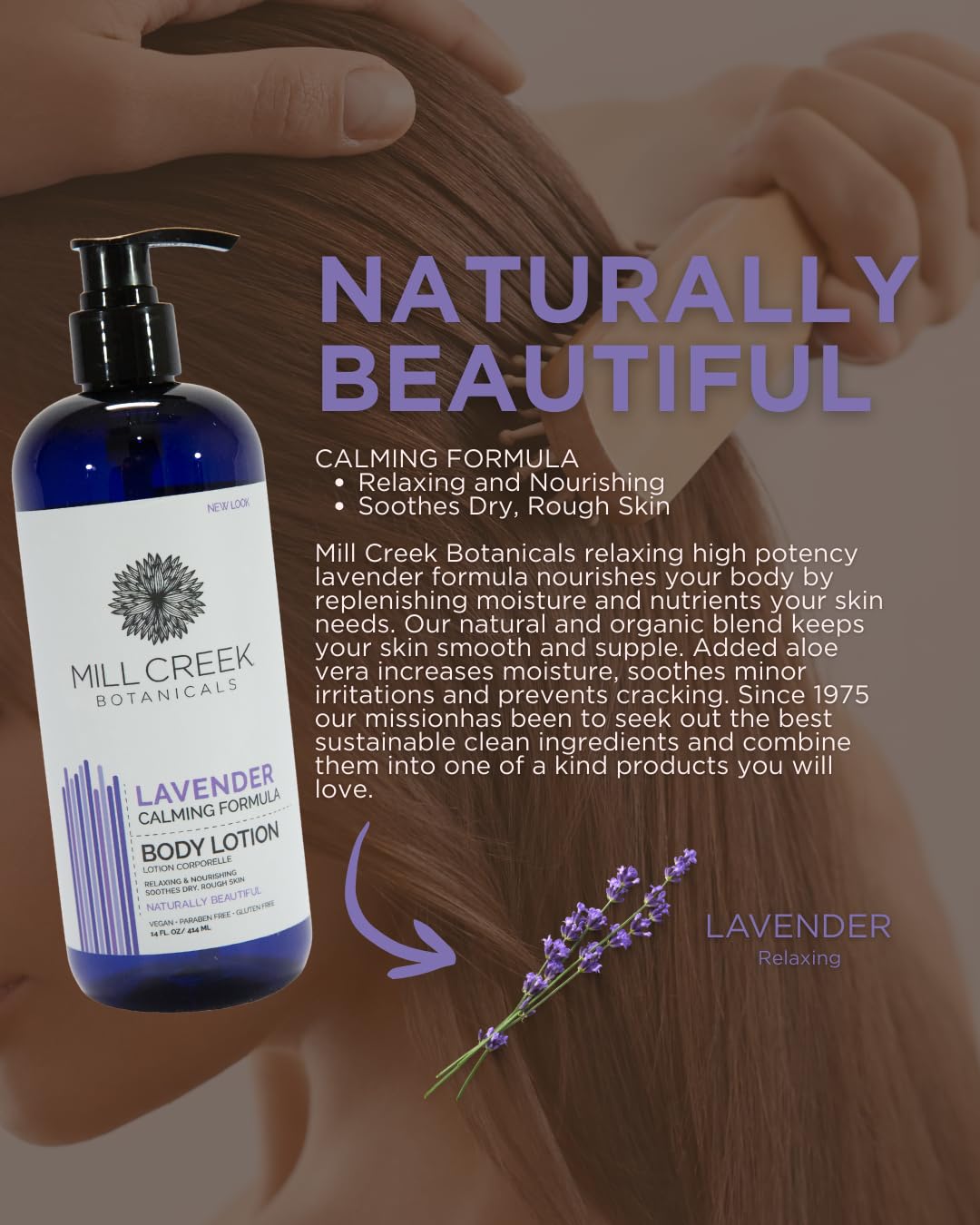 Mill Creek Lavender Lotion (Natural & Organic!) (2 Pack)