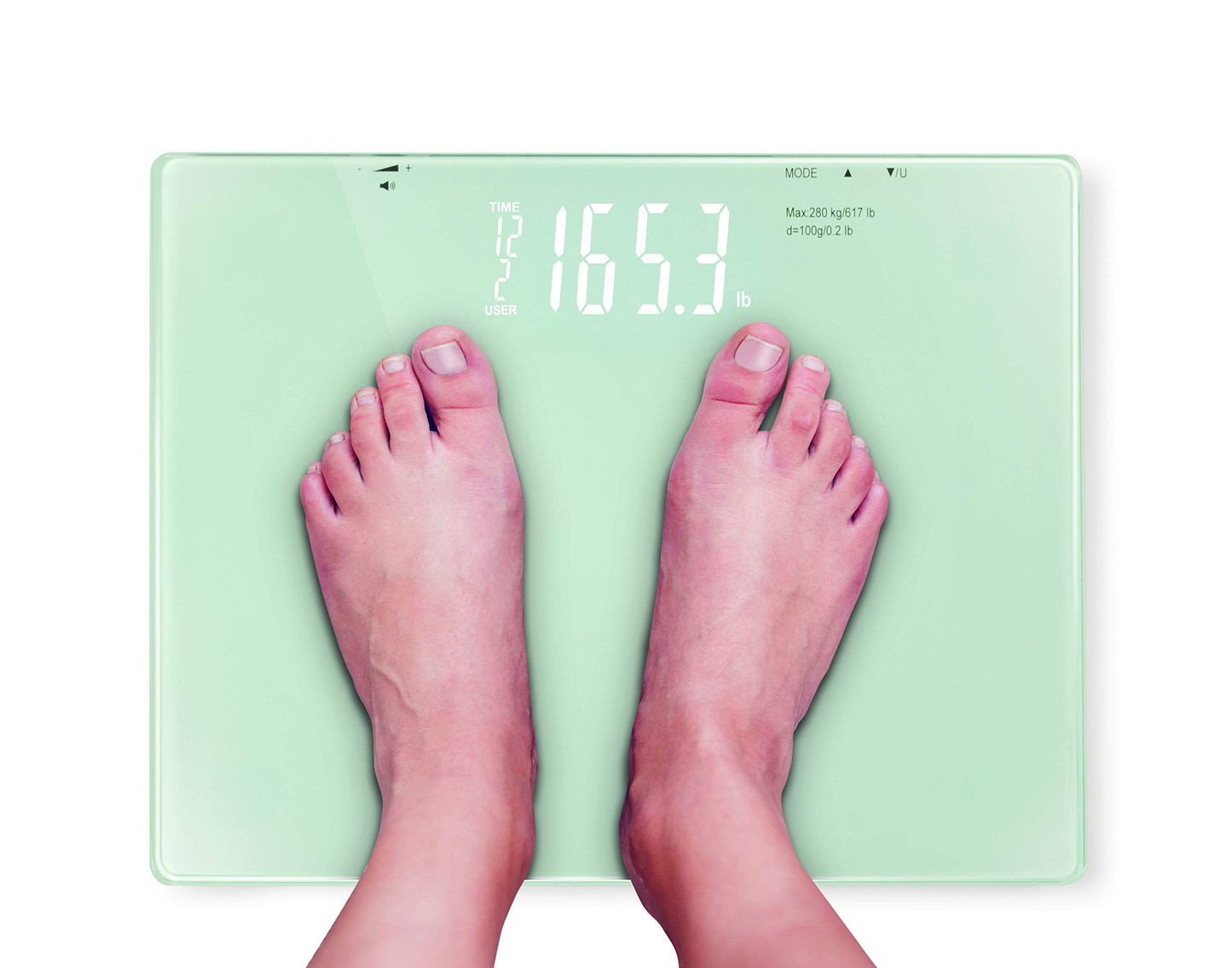 JB8524 Deluxe Talking Scale. Digital Body Weight Talking Bathroom Scale, High Precision Measurements, Over 600 Pound Capacity Weight Scale.…