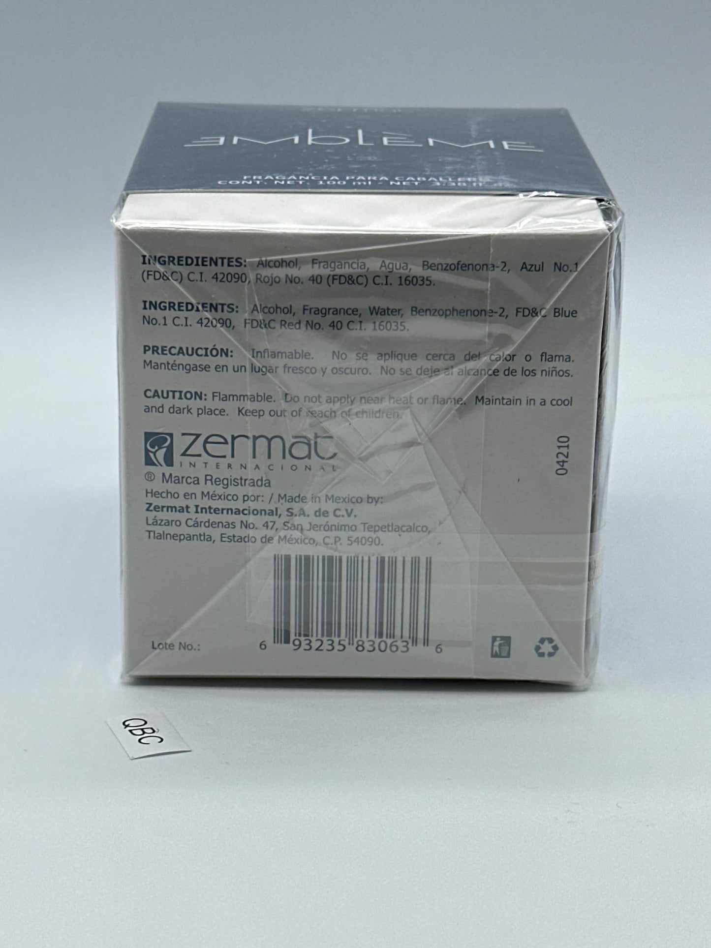 Embleme for Men by Zermat