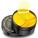 NAZANO 24K Gold Under Eye Patches - 60 Pack for Puffy Eyes, Dark Circles, Bags & Wrinkles with Collagen & Hyaluronic Acid - Eye Care Pads for Daily