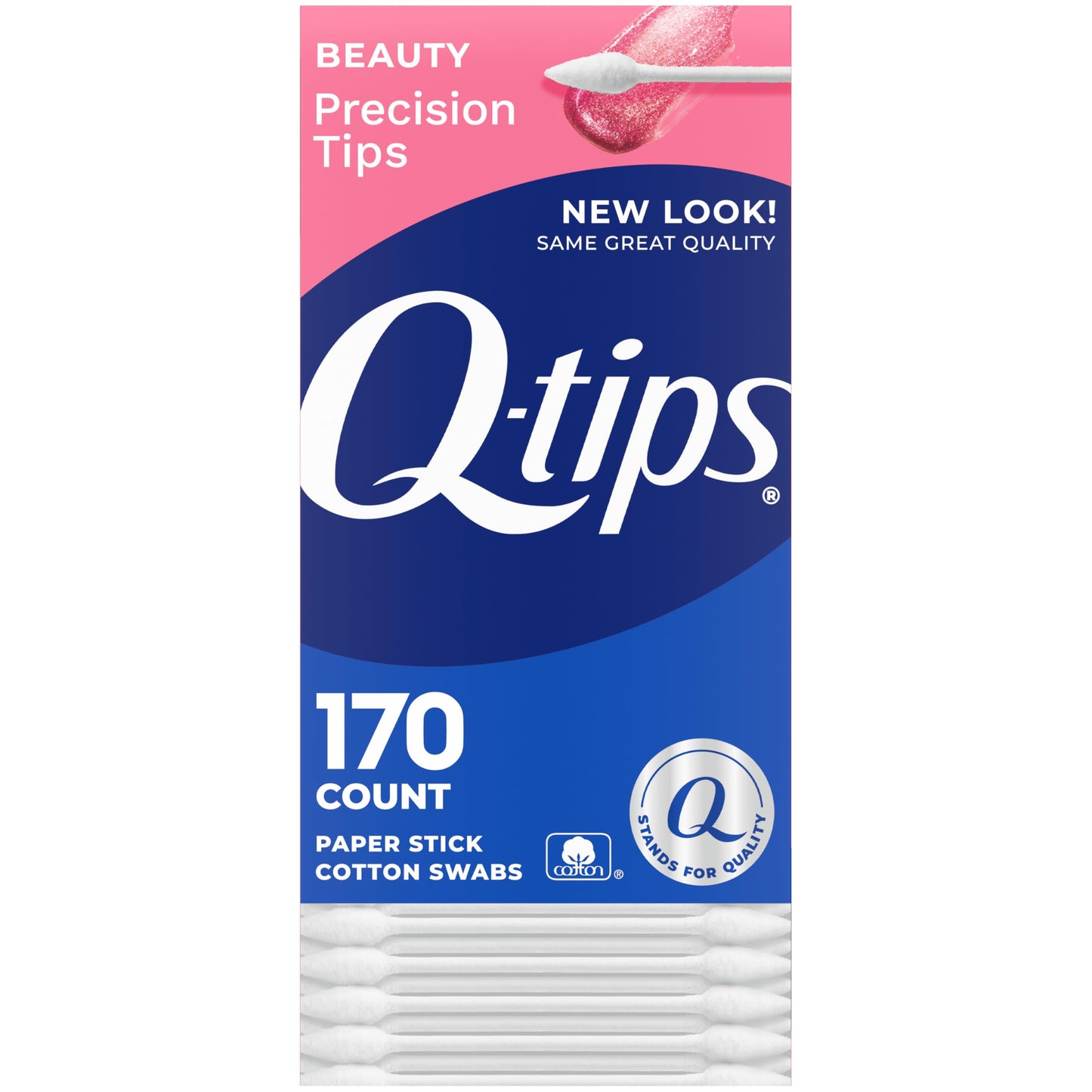 Q-Tips Cotton Swabs, Precision Tip, 170 Count Beauty and Personal Care Q-tips Default Title
