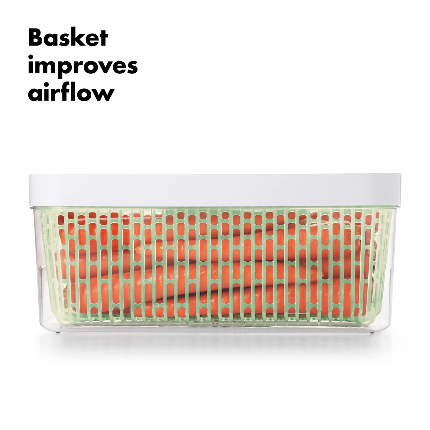 OXO Good Grips GreenSaver Produce Keeper - Large,White