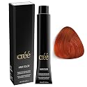 Cree Professional 7.44 - Intense Copper Blond Permanent Hair Color - Long Lasting, Rich Vibrant - Gray Coverage 100ml - 3.4 fl.oz.