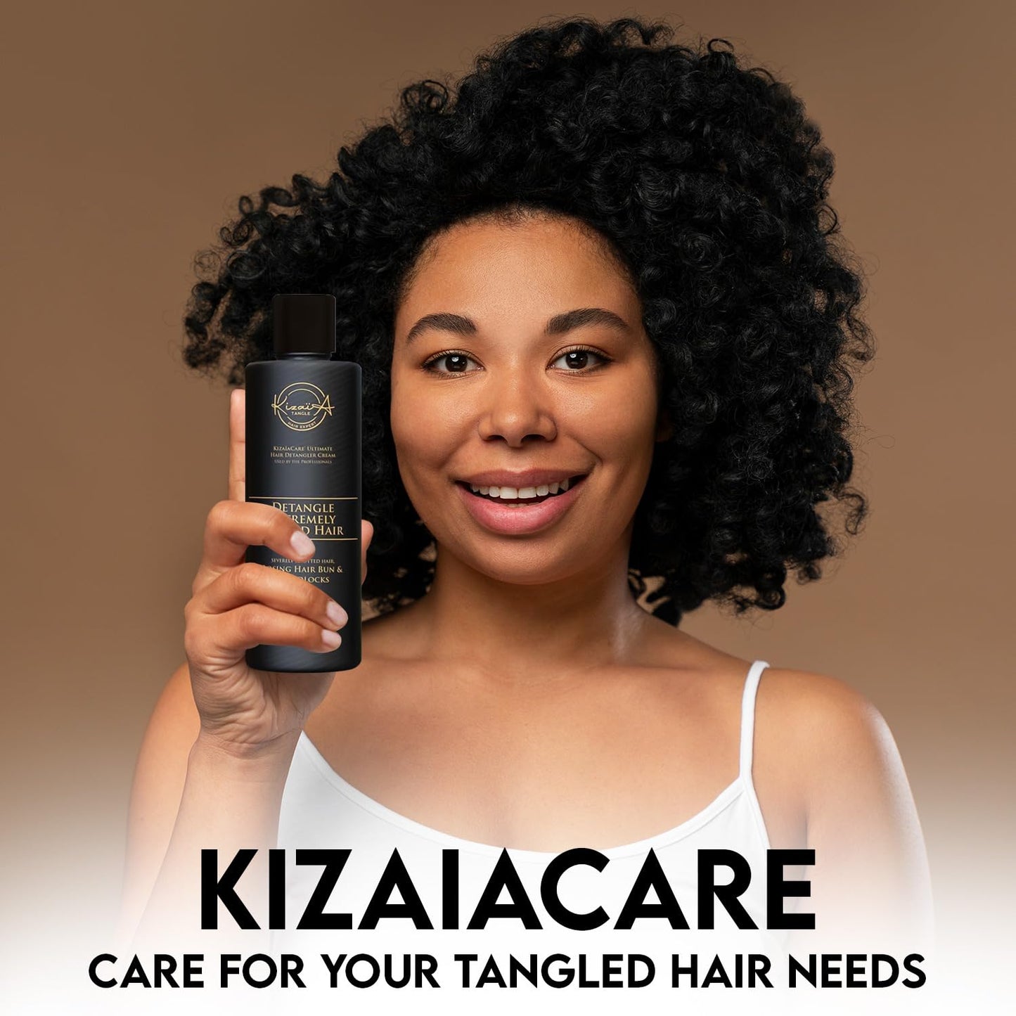 KizaiaCare Ultimate Matted Hair Detangler: Painless detangling solution for tangled, knotted, matted or dreadlocked hair. | Adults & Children Suitable