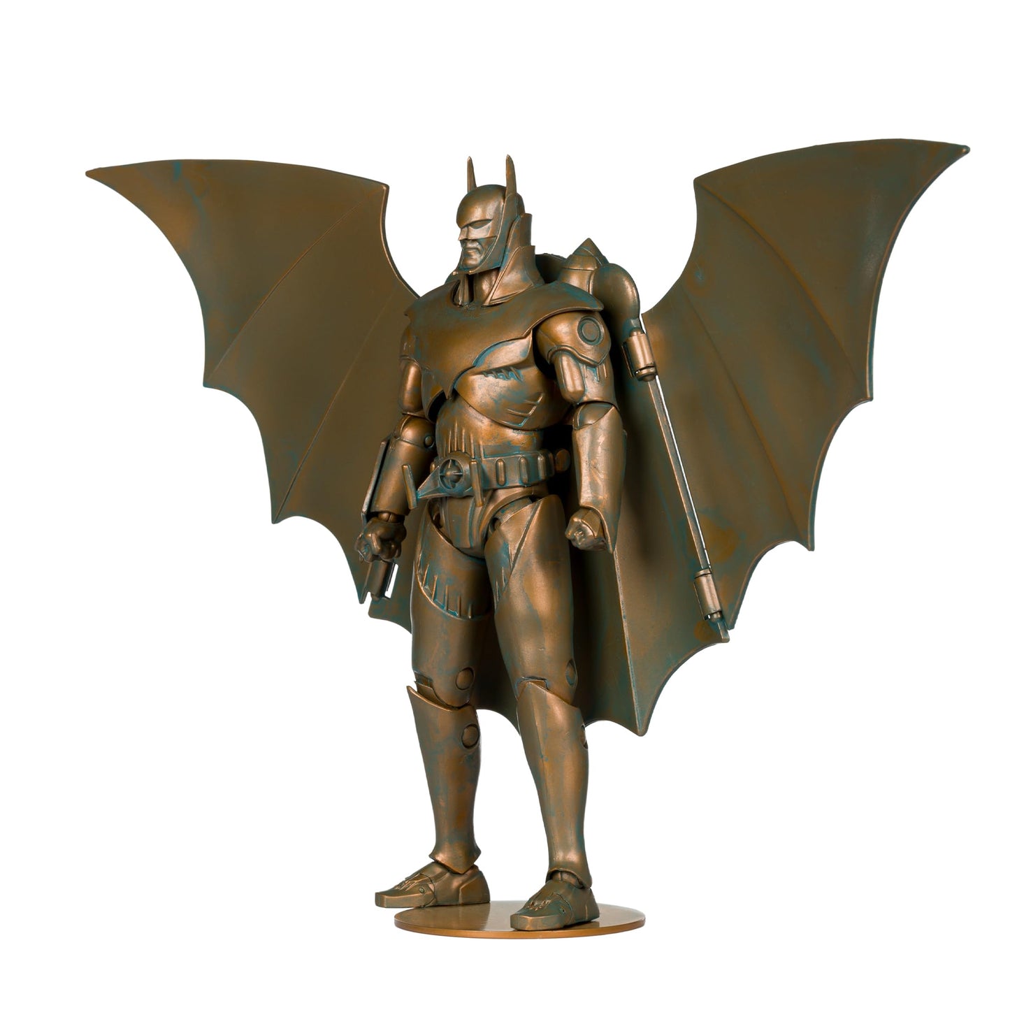 Armored Batman (Kingdom Come) Patina Edition Gold Label 7"" Figure, Brown