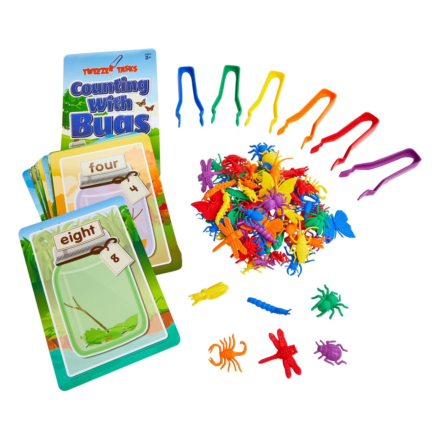 Excellerations Tweezer Tasks - Counting with Bugs