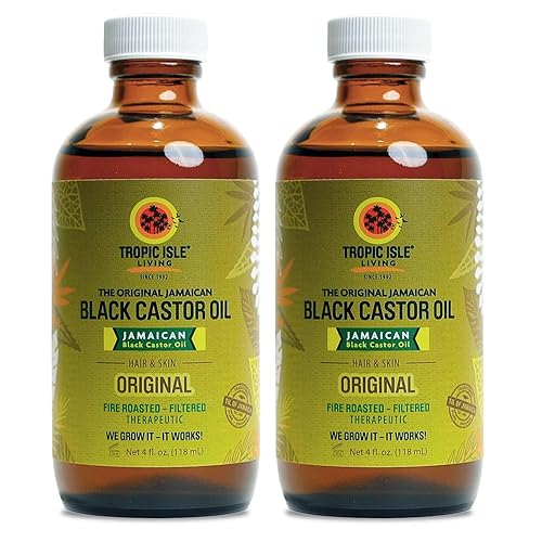 Jamaican Black Castor Oil 118ml 'Pack of 2' by Tropic Isle Living