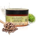 Urban Hydration Jamaican Castor Oil Curl Styling Cream | Sulfate, Paraben and Dye Free, Moisturizes, Thickens, Prevents Breakage and Lengthens