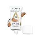 Almay Anti-Aging Foundation, Smart Shade Face Makeup with Hyaluronic Acid, Niacinamide, Vitamin C & E, Hypoallergenic, -Fragrance Free, 400 Beige, 1