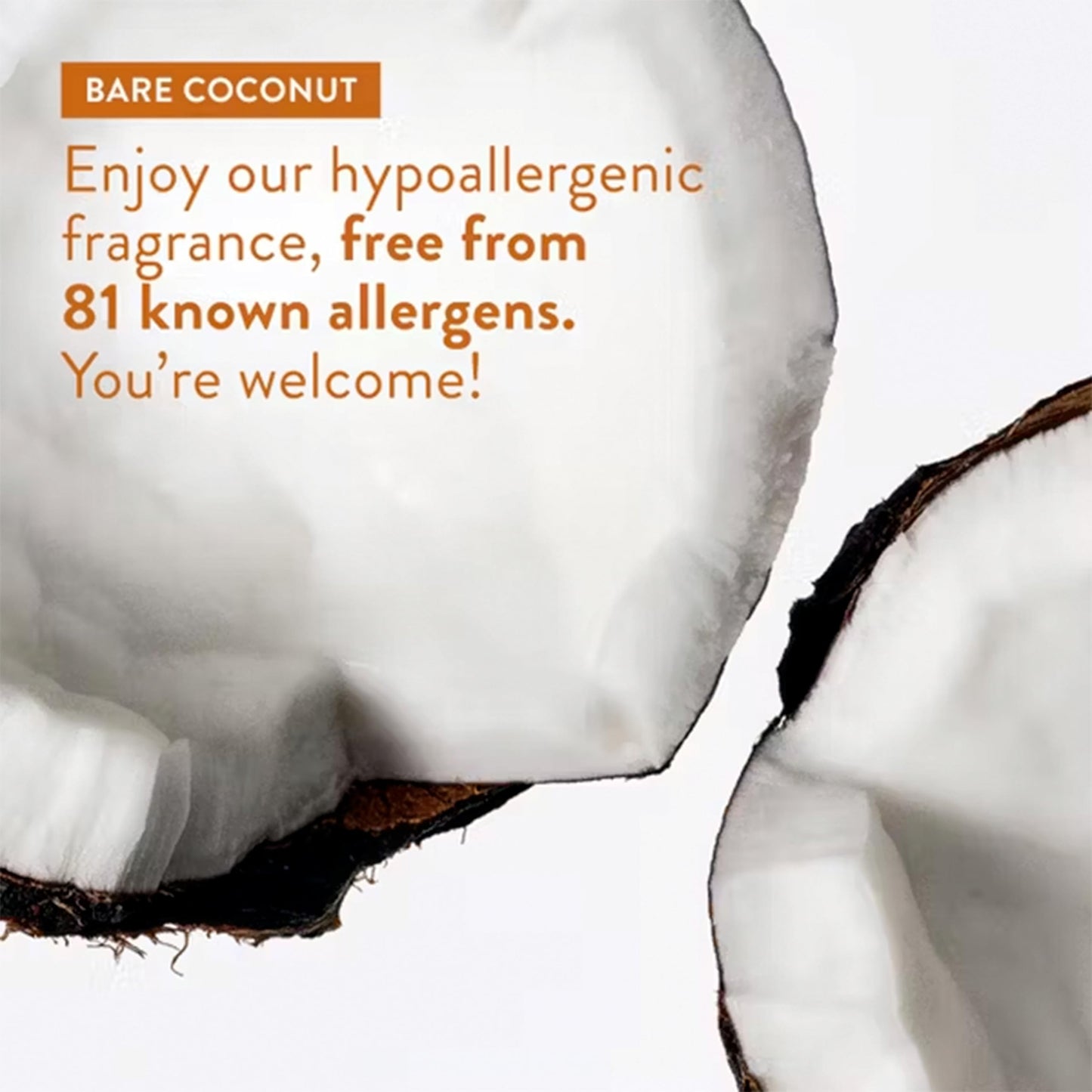 Native Sensitive Series Hypoallergenic Fragrance Free 24-Hour Hydrating Body Wash - Bare Coconut - 18 fl oz: Paraben-Free, Sulfate-Free, Soothing