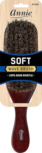 SOFT 100% PURE BOAR BRISTLE WAVE HAIR BRUSH DURAG MAN by Annie