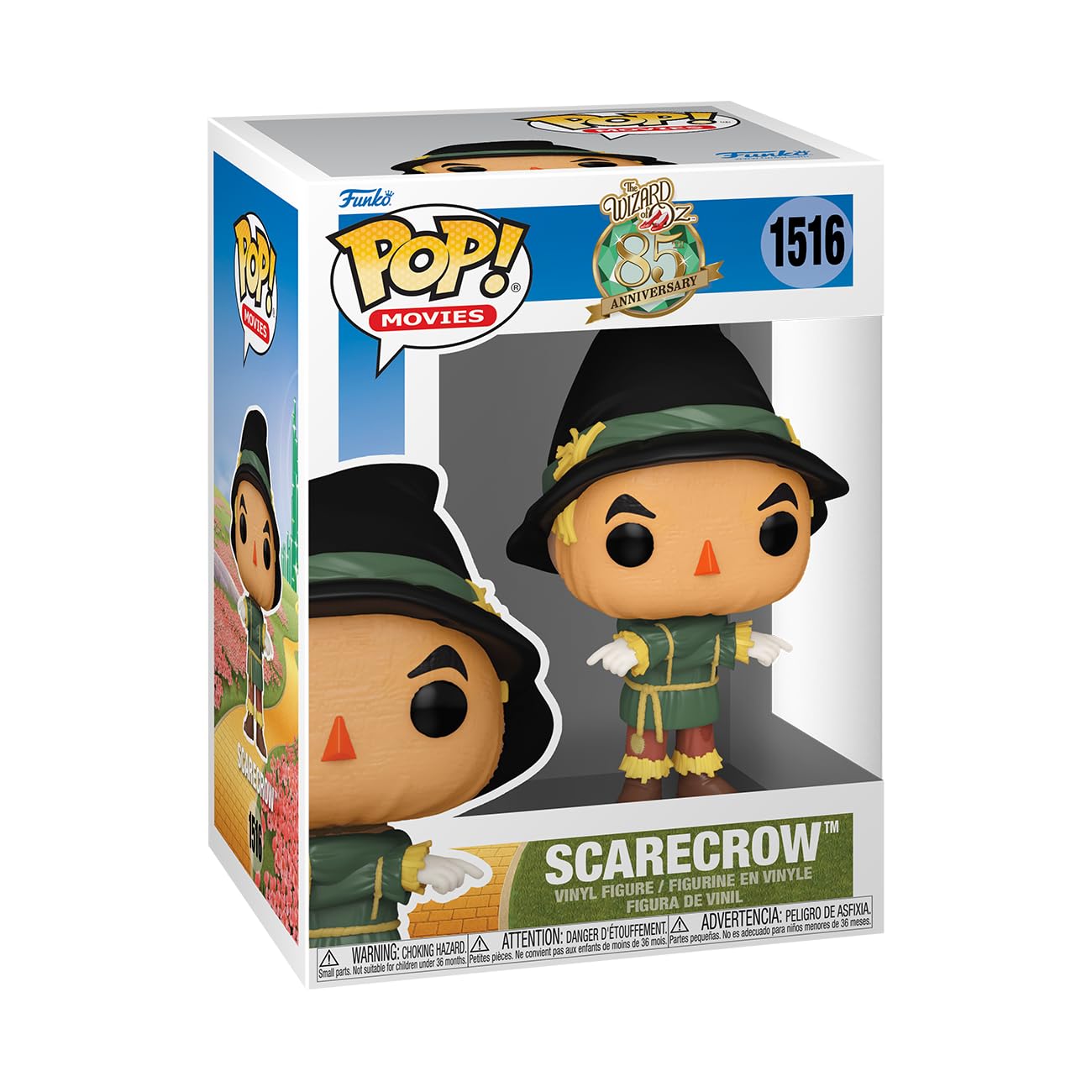 Funko POP! Movies: The Wizard of Oz - The Scarecrow - Collectable Vinyl Figure - Gift Idea - Official Merchandise - for Kids & Adults - Movies Fans…