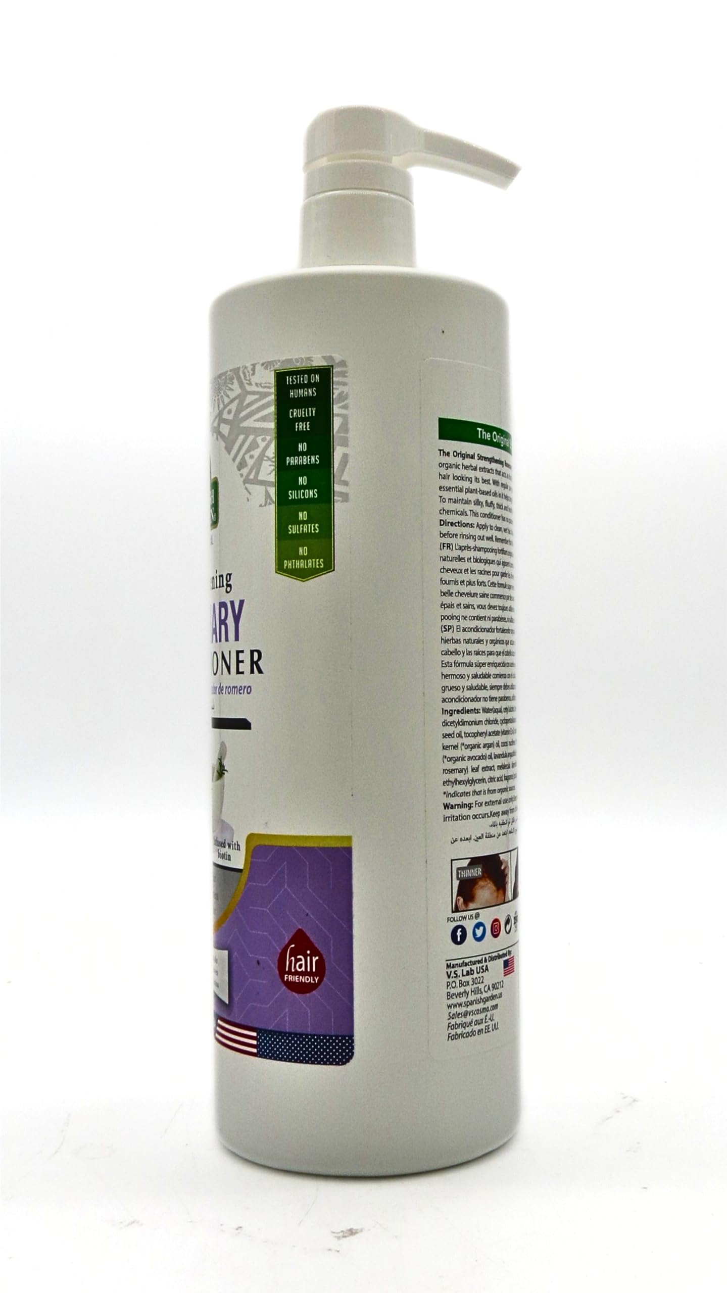 Spanish Garden | Strengthening Rosemary Conditioner, White