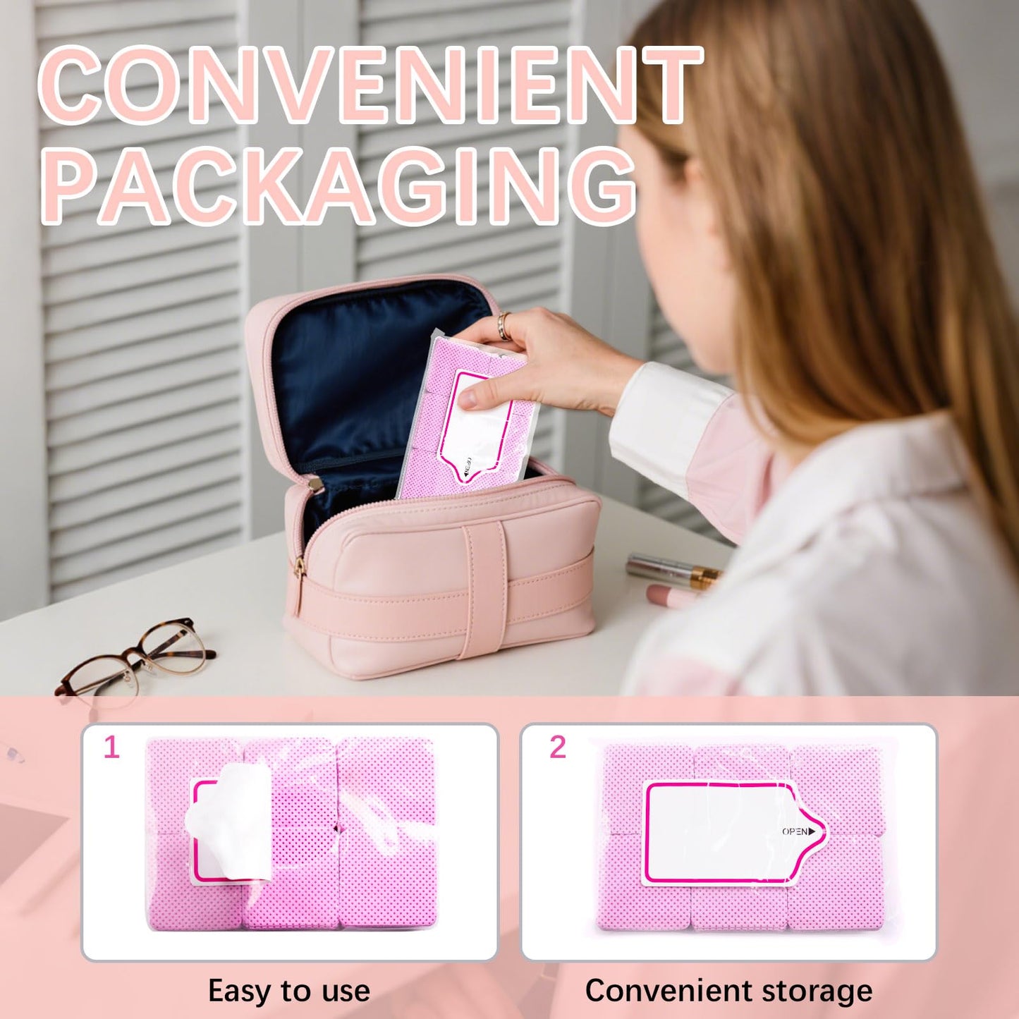 1500Pcs Lint Free Nail Wipes, Pink No Lint Nail Wipes for Gel Nails Lint Free Polish Remover Wipe Eyelash Extensions Glue Nails Cleaning Pads Supplies Beauty and Personal Care lipetol