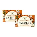 Yardley London Sensitive Skin Shea Buttermilk Bar Soap, 4.0 oz (Pack of 2)