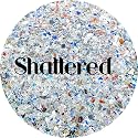 Silver Shards Irregular Cut Glitter Shape Polyester Glitter | Craft Glitter | Glitter for Arts & Crafts | Tumblers | Cosmetics | Nails | Epoxy Resin