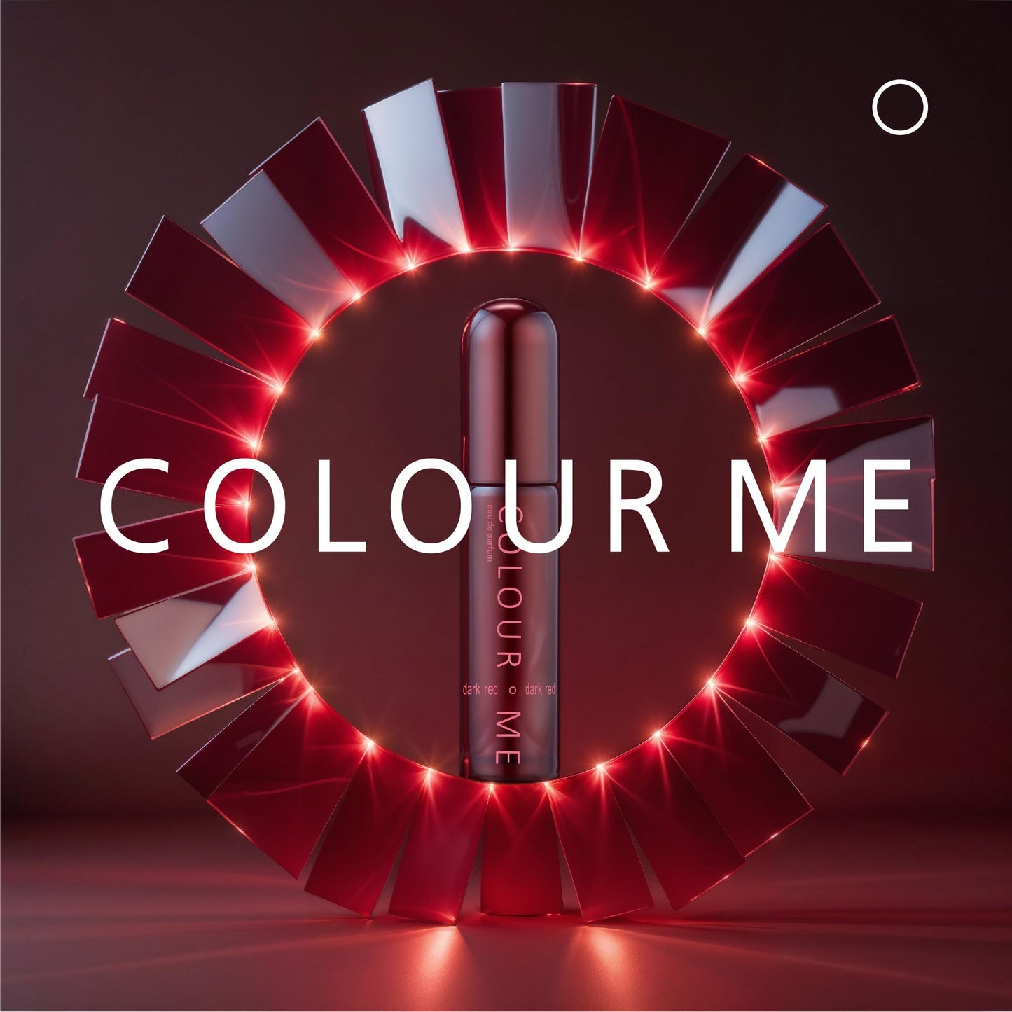 COLOUR ME Dark Red Perfume for Men and Women. 50ml Eau de Parfum Luxury Fragrance - Mens & Ladies Perfume, Long Lasting and Aftershave by Milton-Lloyd
