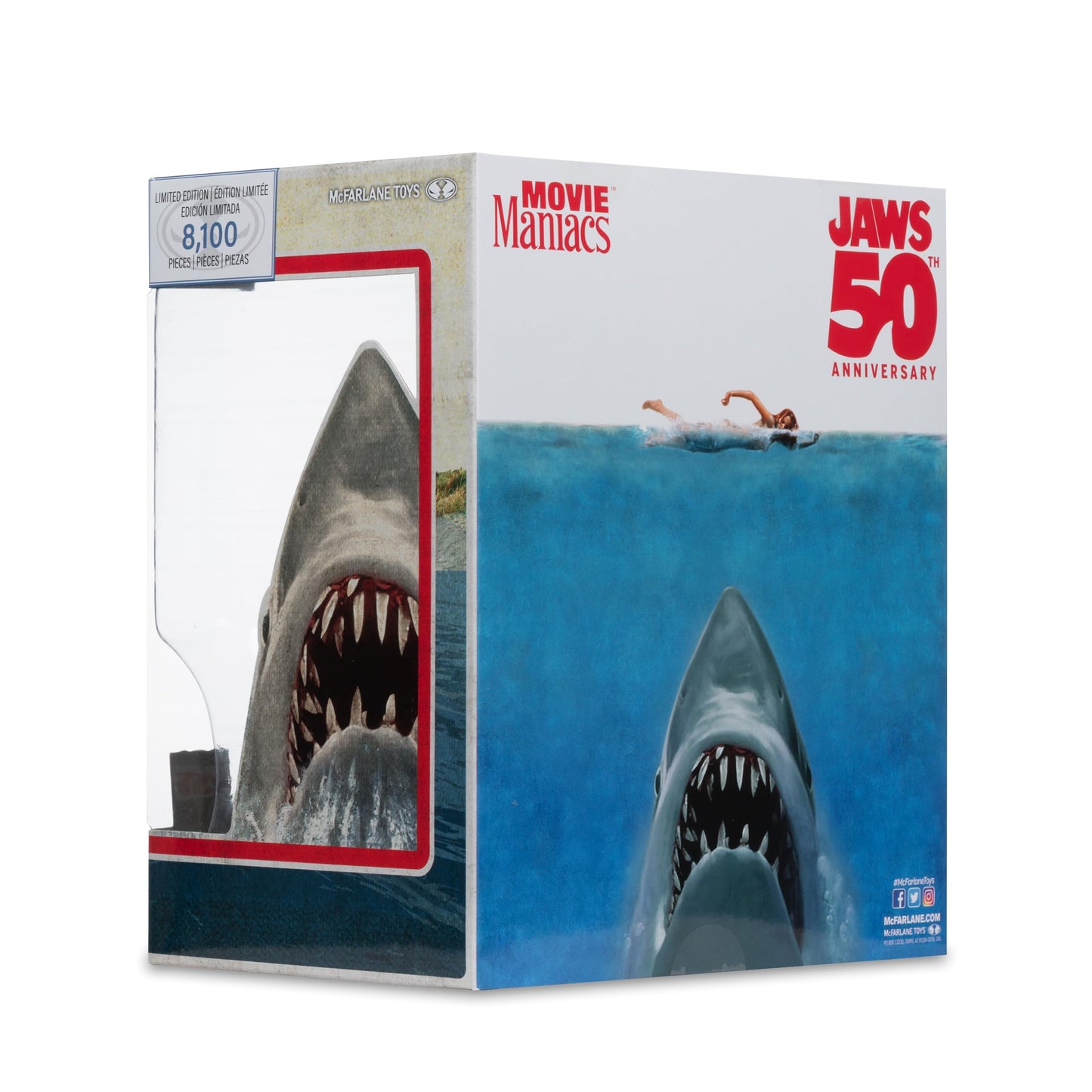 McFarlane Toys- Jaws (50th Anniversary) 6in Posed Figure