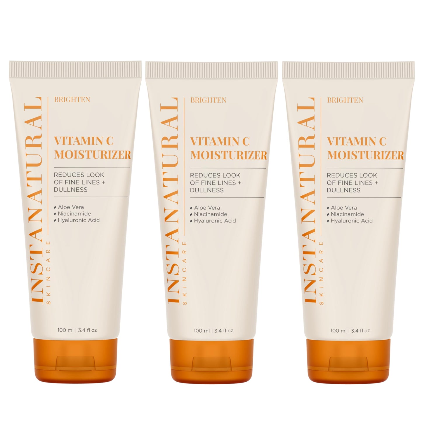 InstaNatural Vitamin C Moisturizer Face Cream, Reduces the Look of Fine Lines and Wrinkles, Moisturizing Lotion for Dry Skin with Aloe Vera