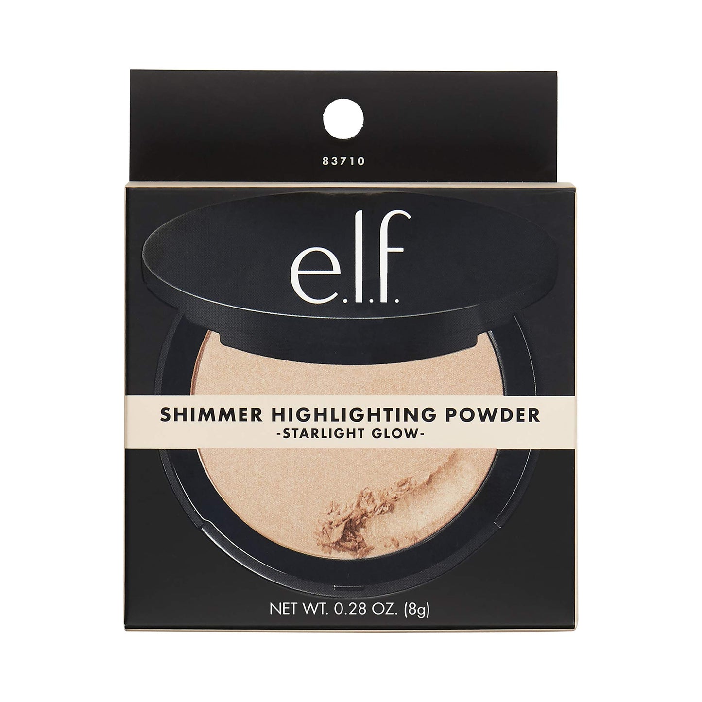 e.l.f. Cosmetics Shimmer Highlighting Powder, Illuminating Face Makeup, Starlight Glow, 1 Count