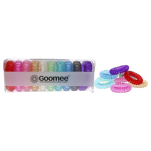 Goomee The Markless Hair Loop Set - Jelly Collection Women 10 Pc