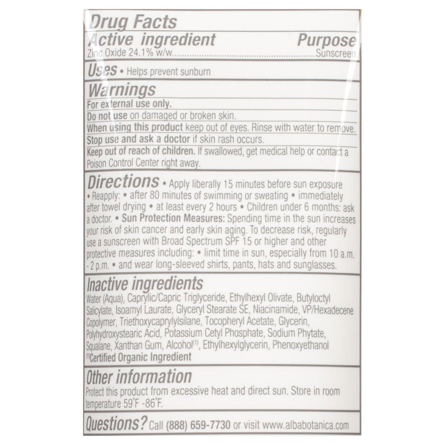 Alba Botanica Mineral Sunscreen Lotion SPF 50, Broad Spectrum, Fragrance Free, 3 Fl Oz (Packaging May Vary)
