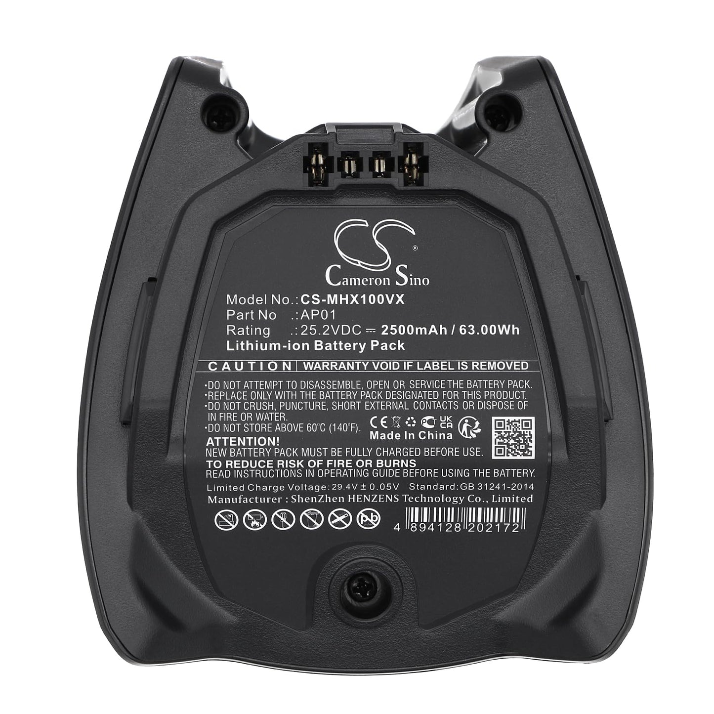 Cameron Sino 2500mAh 63.00Wh Replacement Battery for Miele HX1 HX1 Facelift HX2 Triflex HX1 Triflex HX1 Facelift Triflex HX2 1010042 11384710 AP01 Beauty and Personal Care Cameron Sino