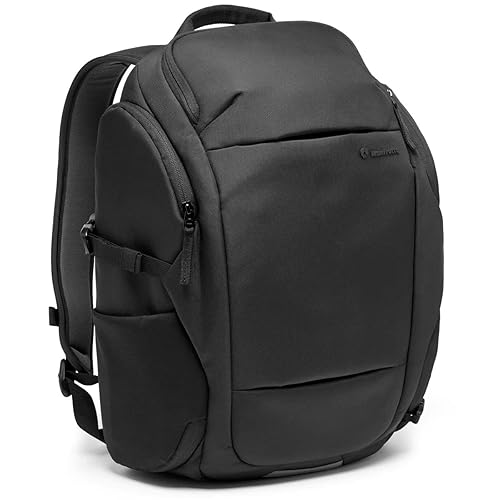 Manfrotto Advanced Travel III Photography Backpack for Camera and Laptop, Bag for Reflex/Mirrorless Camera with Lenses, with Interchangeable Dividers, Tripod Mount, Expandable Pocket, Side Access