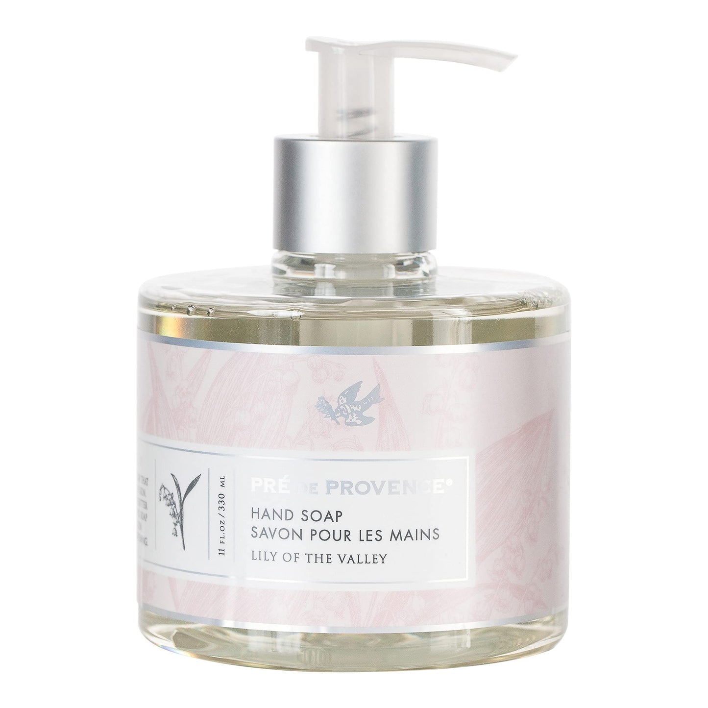 Pre de Provence Collection Liquid Hand Soap, Sooths & Softens while Cleansing, Enriched with Shea Butter, Vitamin E & Glycerin, Soft & Soothing, 11 fl
