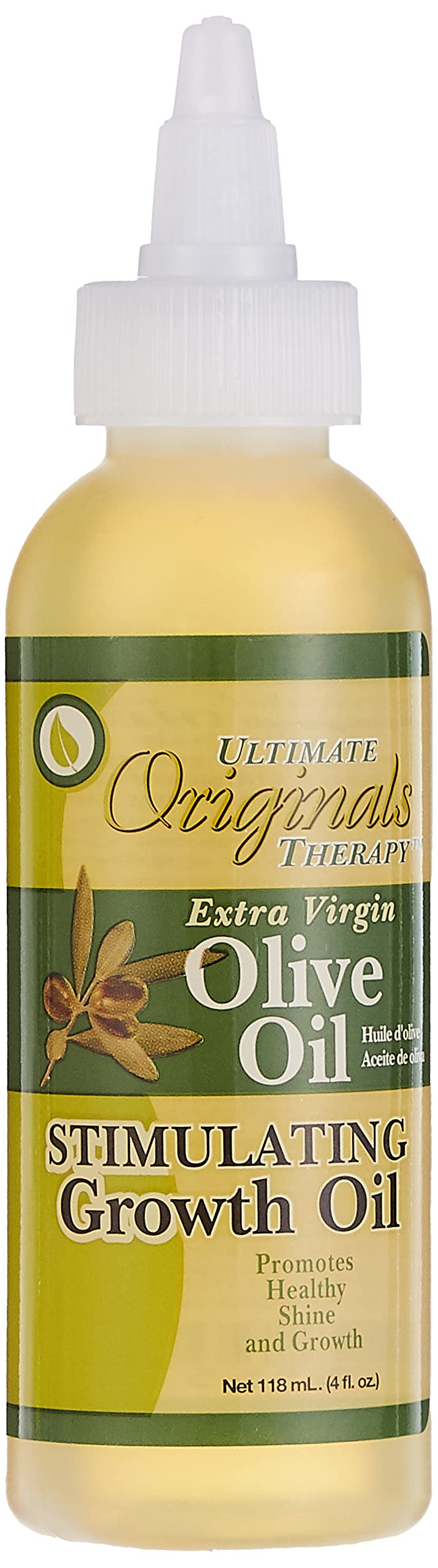 Originals by Africa's Best Therapy Extra Virgin Olive Oil Stimulating Growth Oil, Penetrates & Rejuvenates Hair, Skin and Nails, All Day Long