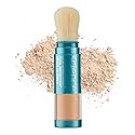 Colorescience Brush-On Sunscreen Mineral Powder for Sensitive Skin, Medium , 1 Count (Pack of 1)