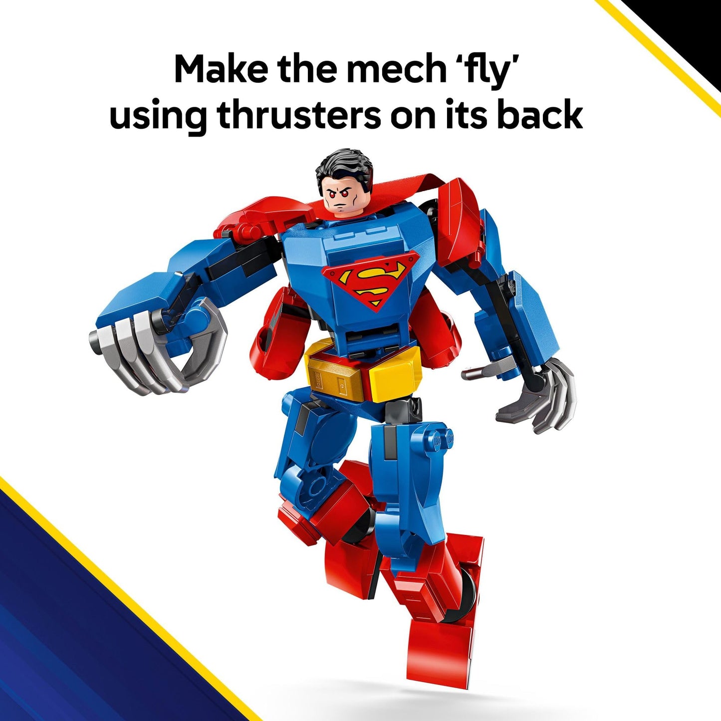 LEGO DC Superman Mech vs. Lex Luthor 76302, Buildable Action Figure Set, Superhero Toy Gift for Kids, Boys & Girls Ages 6+